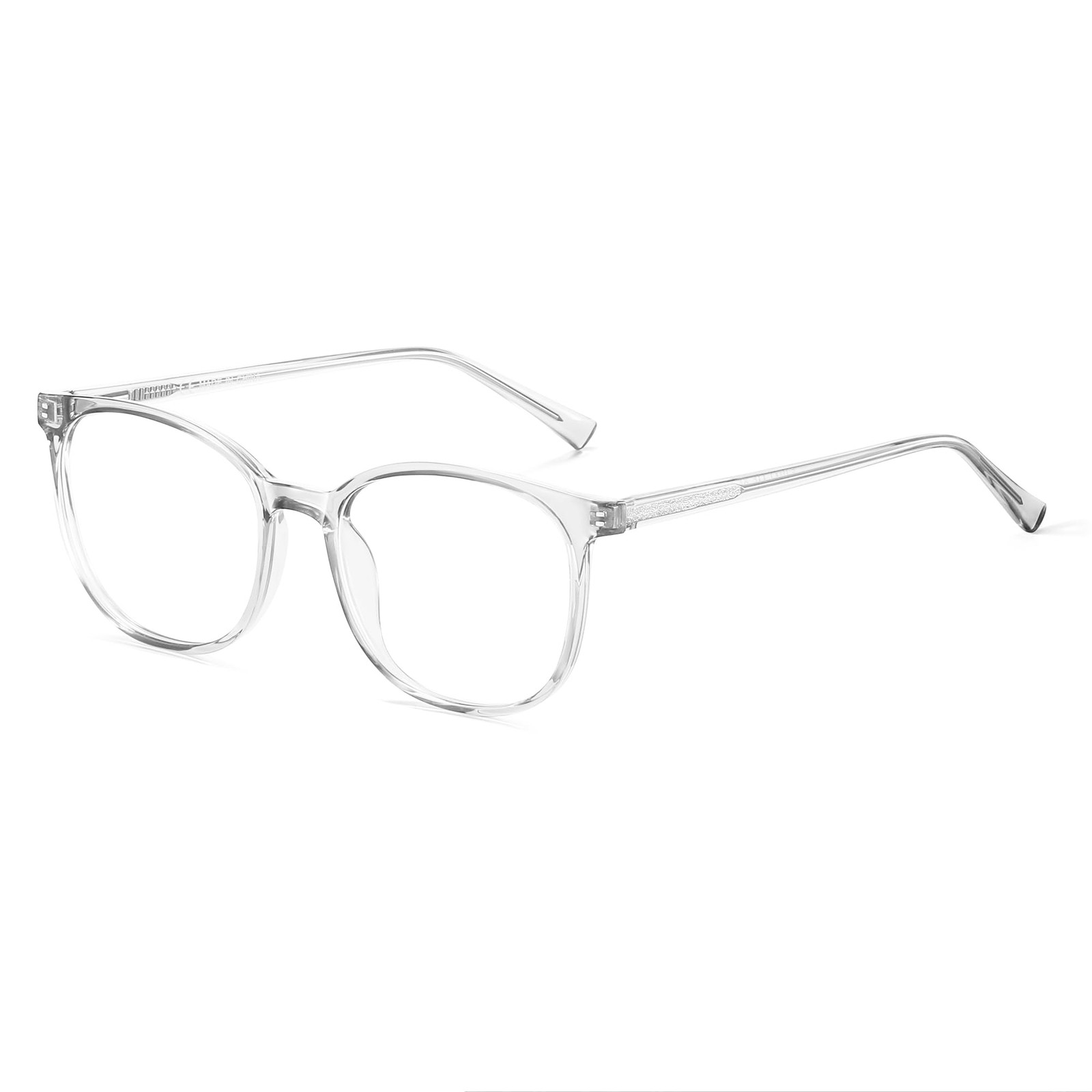 Blue Light Blocking Glasses Round Frame Anti Eyestrain Anti UV Computer Gamin…