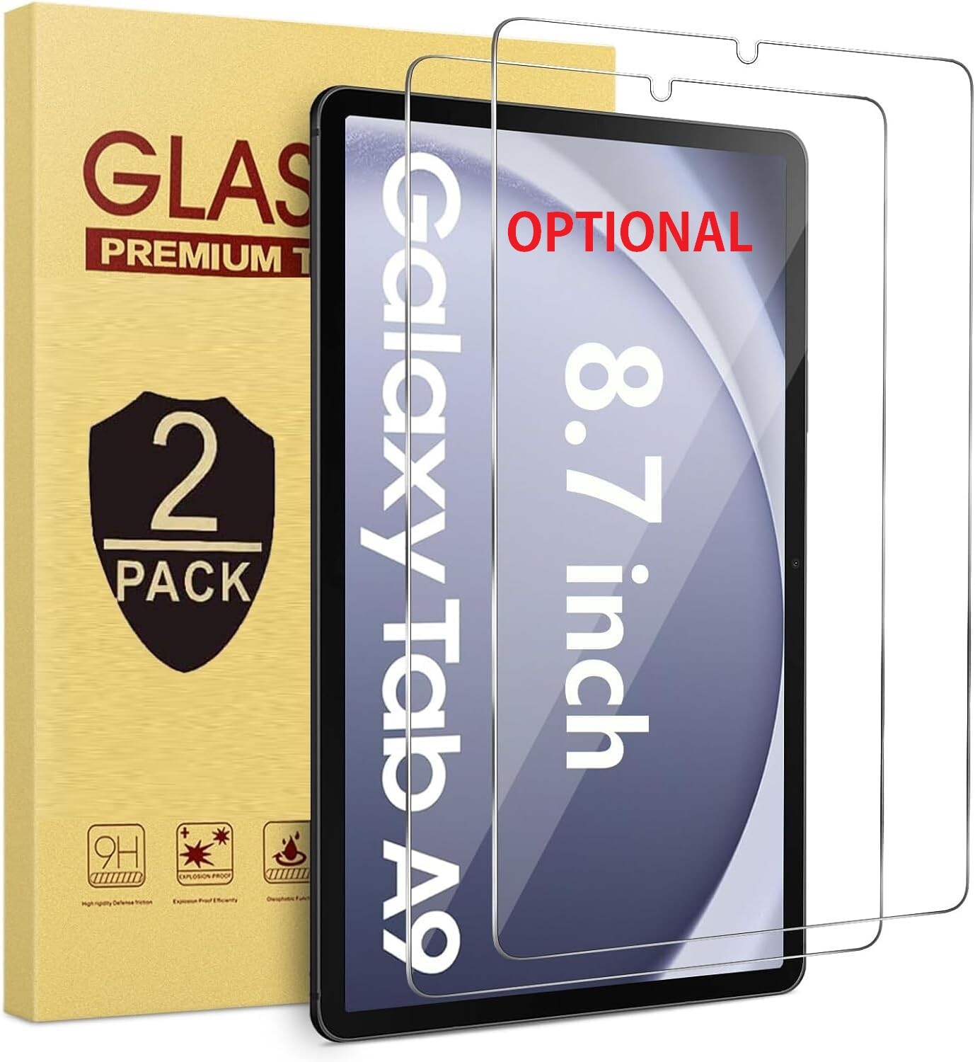 For Samsung Galaxy Tab A9 8.7 inch Tablet Case Shockproof/Glass Screen Protector