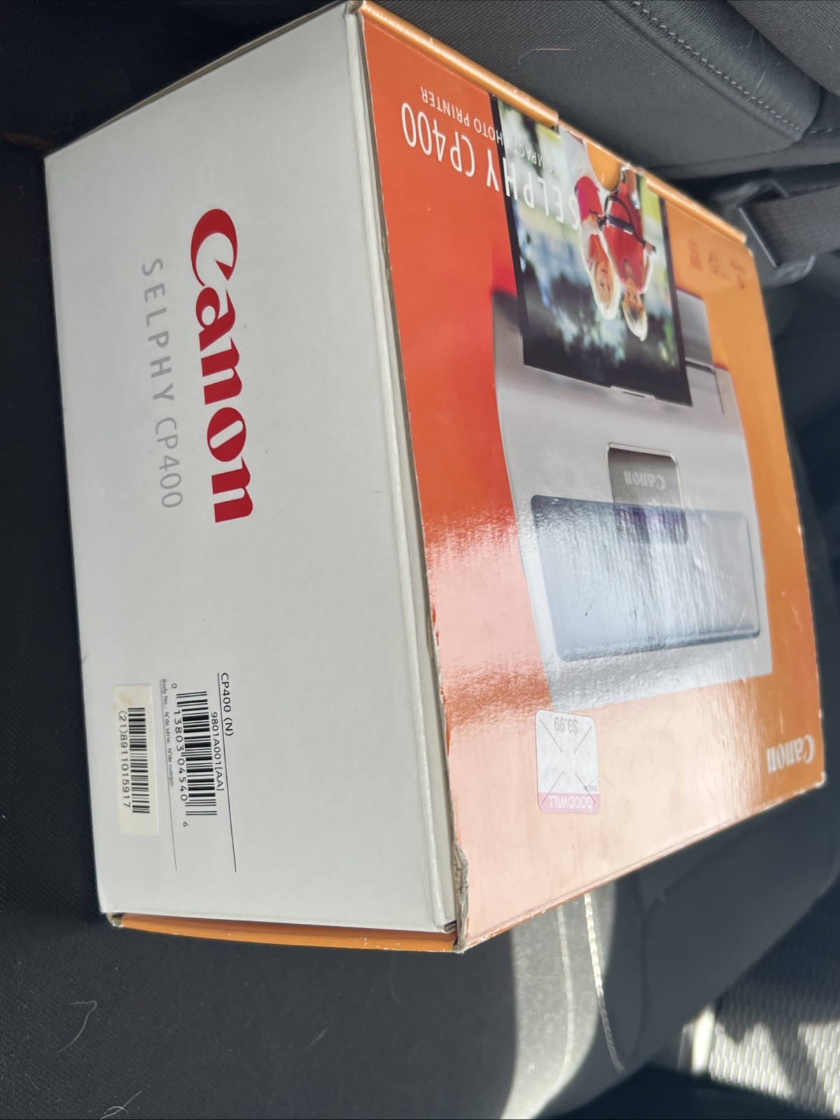 Canon Selphy CP400 Compact Photo Printer, Dye-Sublimation, Portable