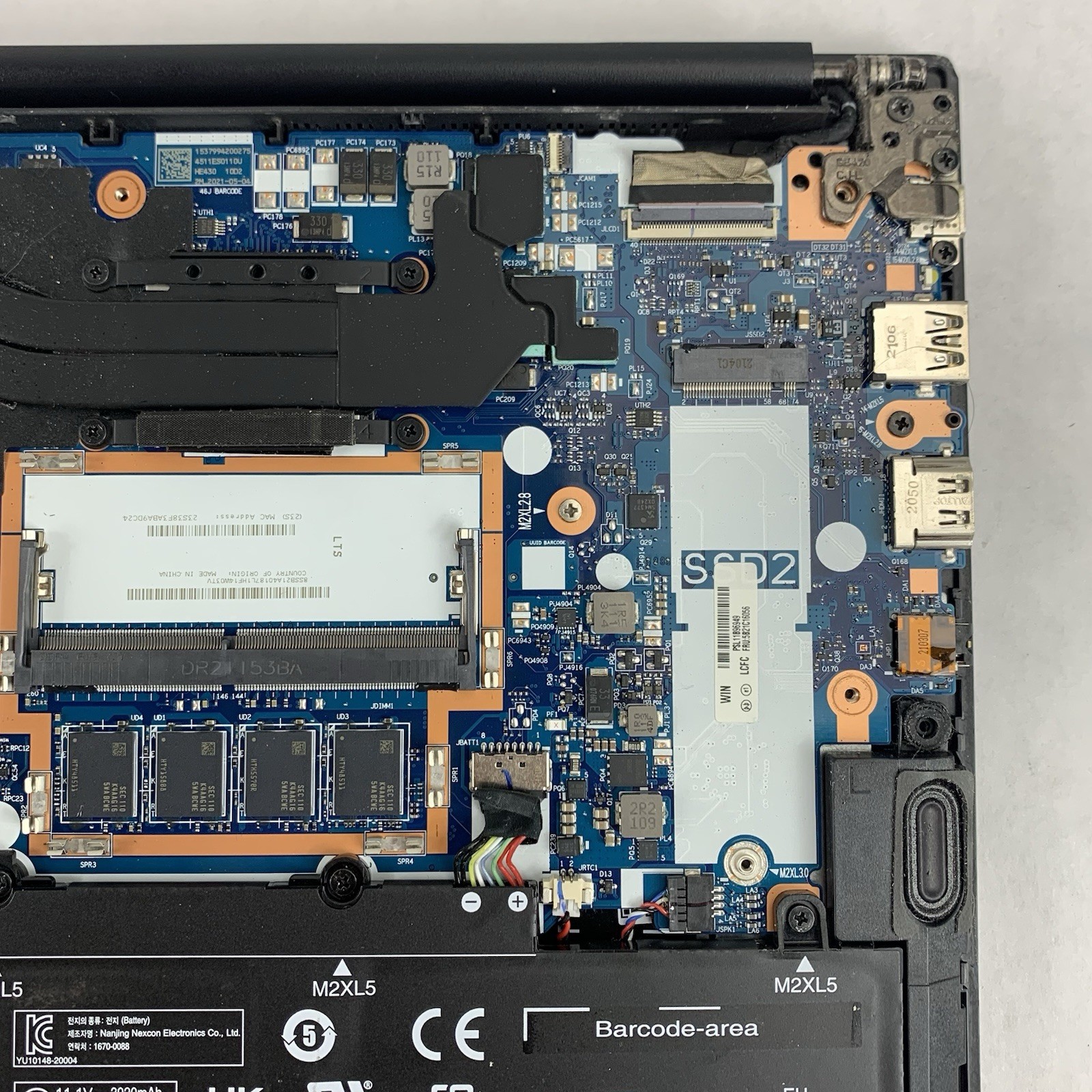 Lenovo ThinkPad E14 Gen 3 14″ Ryzen 5 5500U 2.1Ghz 8GB Ram No OS/HDD/AC Scratch