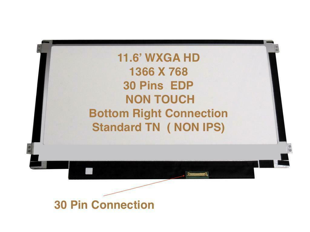 0D3KWT For DELL GENUNE LCD LED Screen Replacement 11.6″ HD WXGA CHROMEBOOK 3100