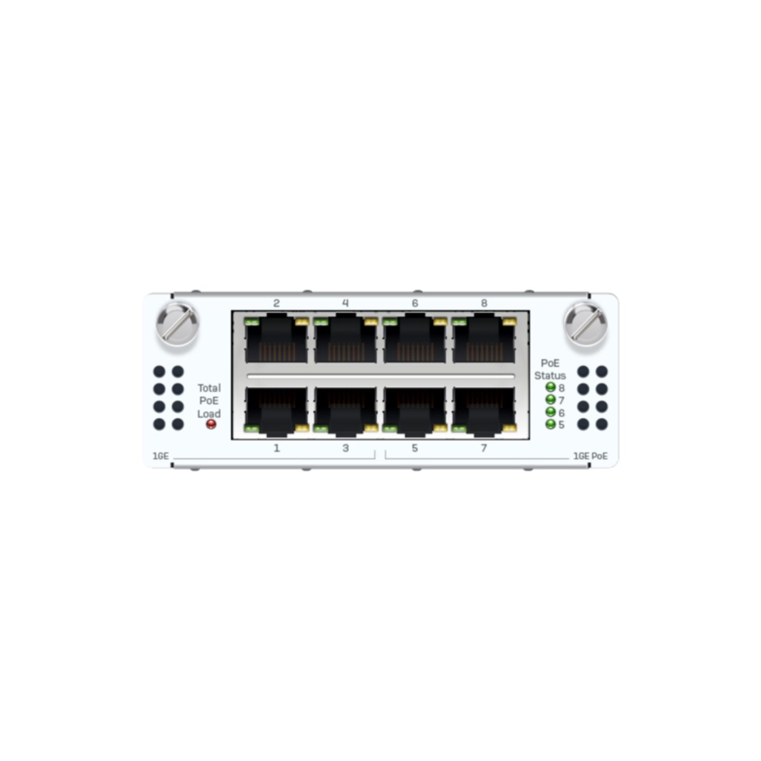 Sophos XGS 4 Port GbE Copper PoE 4 Port GbE Copper Flexi Port Module 1U Models