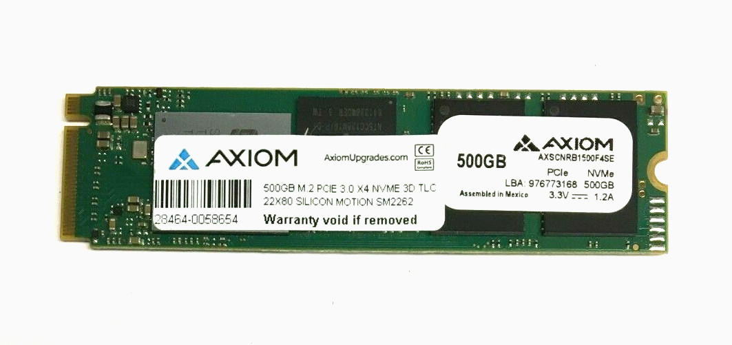 500GB M.2 PCIE NVME 2280 SSD Solid State Drive Major Brand Samsung, WD, Crucial