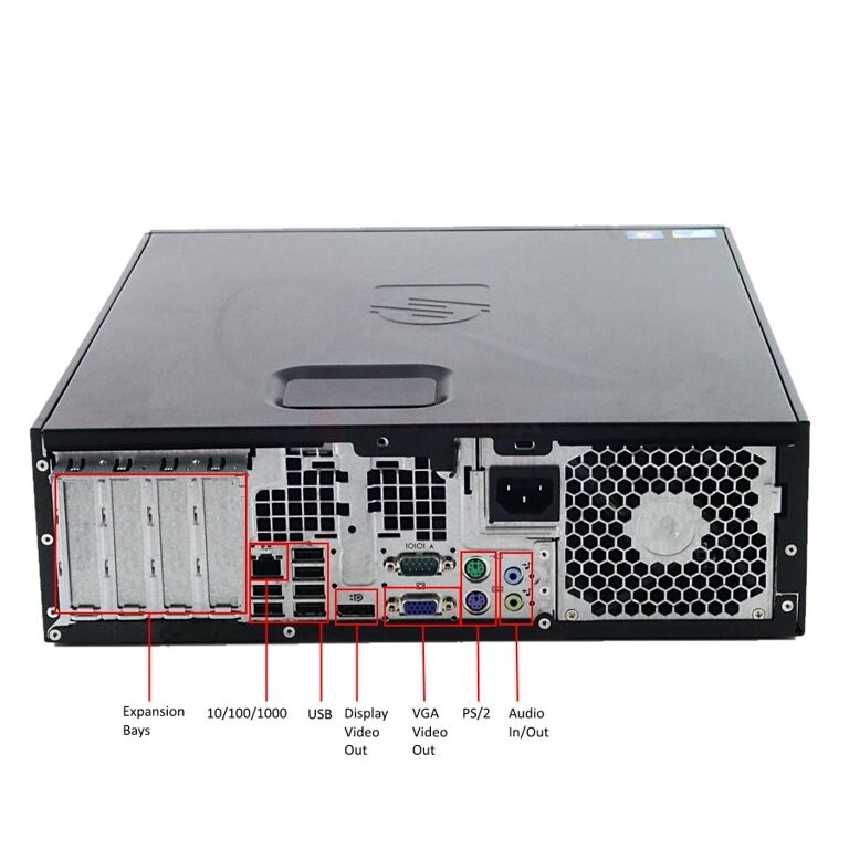 HP 8200 EliteDesk Core i5 4GB Ram 1TB HDD Windows XP Pro