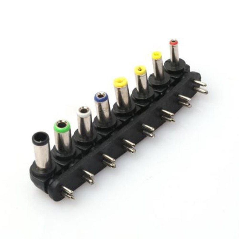 1 Set Of For Laptop/notebook Computers AC DC Power Charger Adapter Elbow Tips