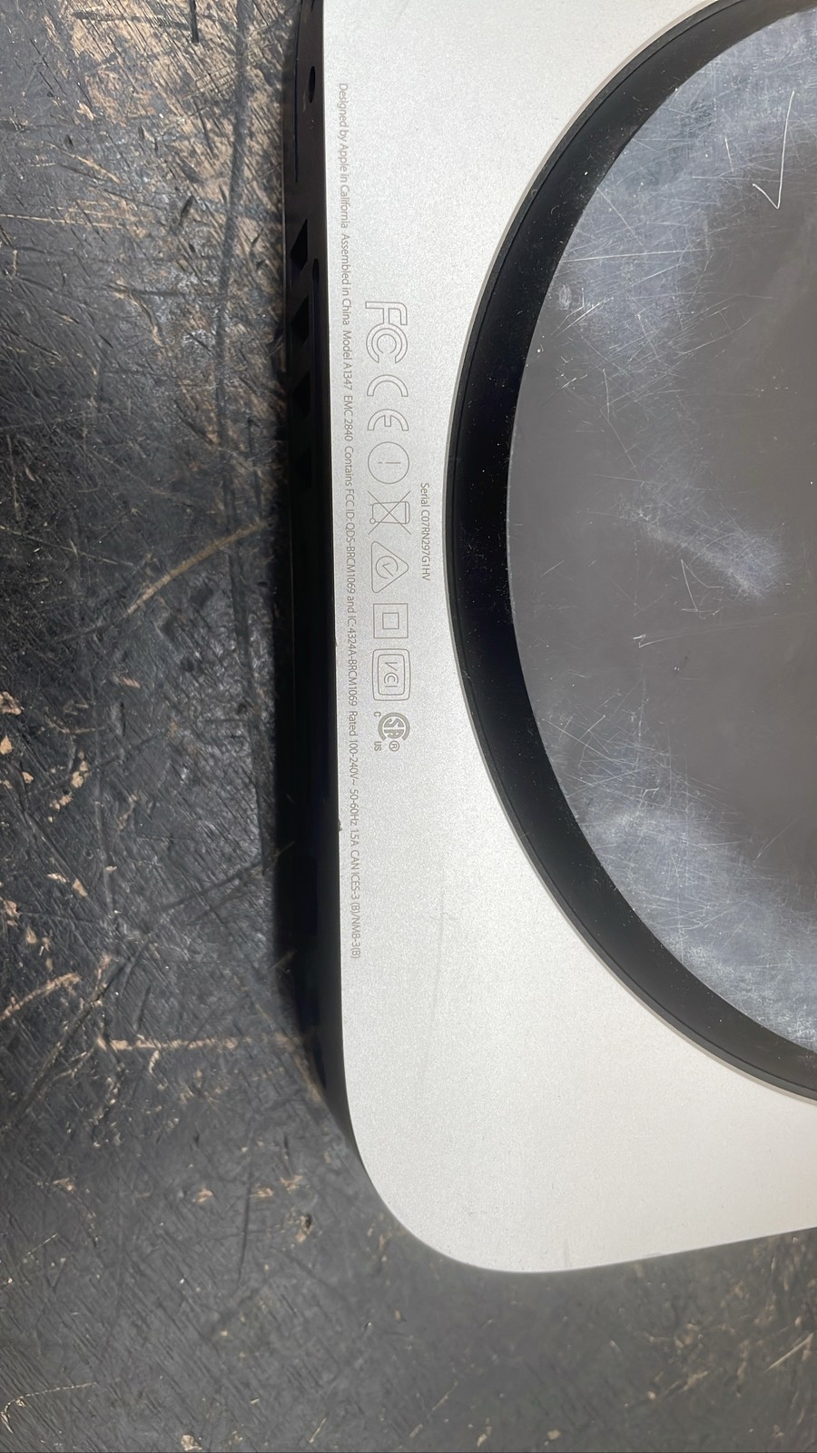 Apple Mac mini A1347 (Late 2014) EMC 2840 Silver Desktop Computer Unit Mini PC