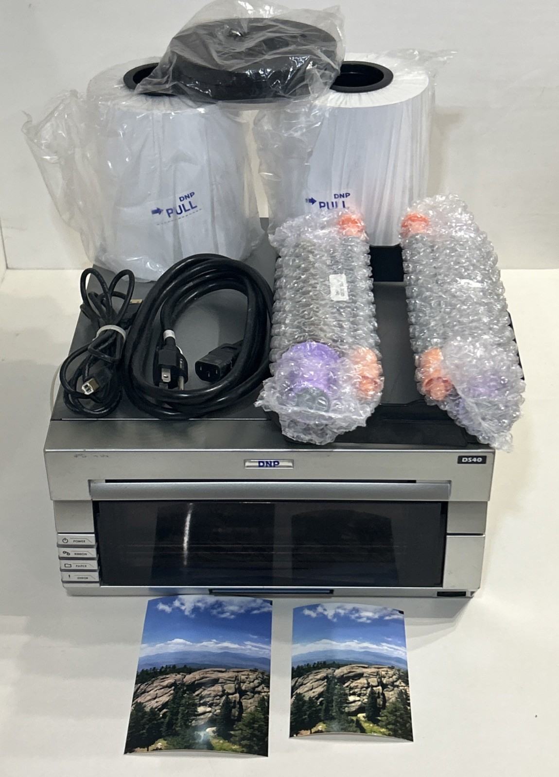 TOTAL PACKAGE DNP DS40 Dye Sublimation Professional Event Photo Printer See Desc