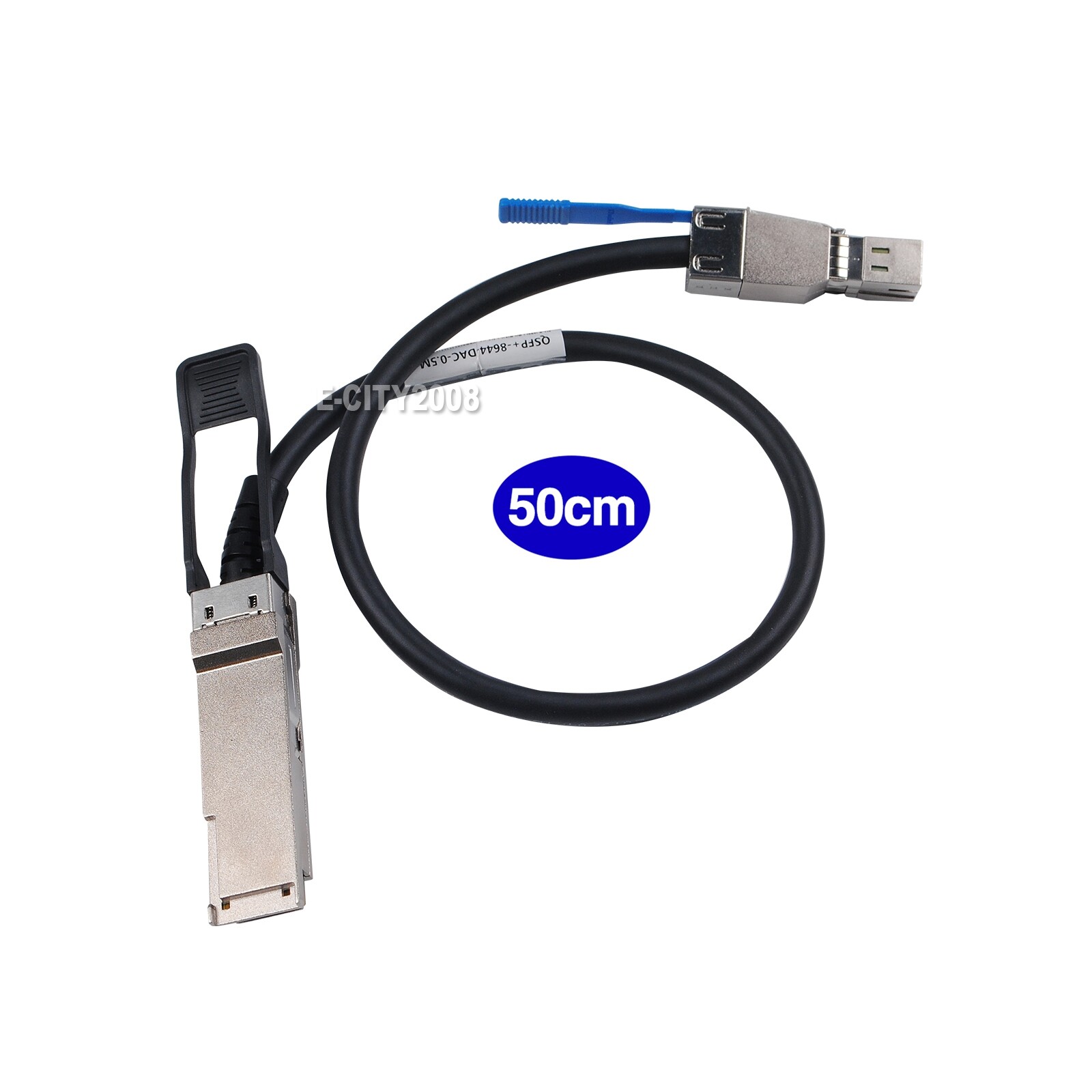 External SAS Cable QSFP SFF-8436 to SFF-8644 Hybrid HD Mini SAS Cable 0.5-2m