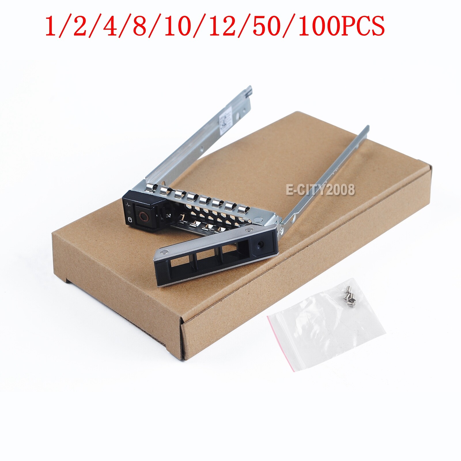 Lot 2.5″ SAS HDD Tray Caddy Adapter For Dell Gen14 R740 R740xd R940 R640 C6420