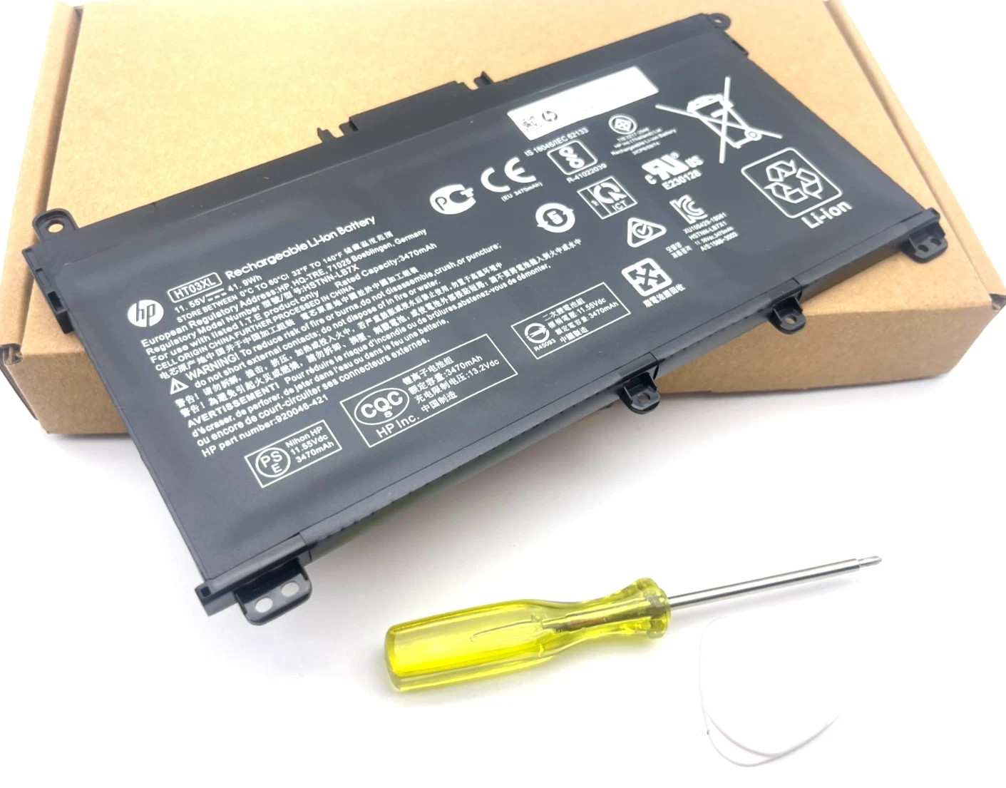NEW Genuine 41.9Wh HT03XL HT03041XL Battery for HP Pavilion 14 15 17 240 245 G7
