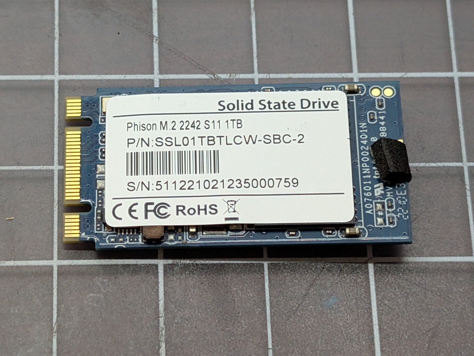 1TB 2242 M.2 SATA SSD Internal Solid State drives Laptop Desktop