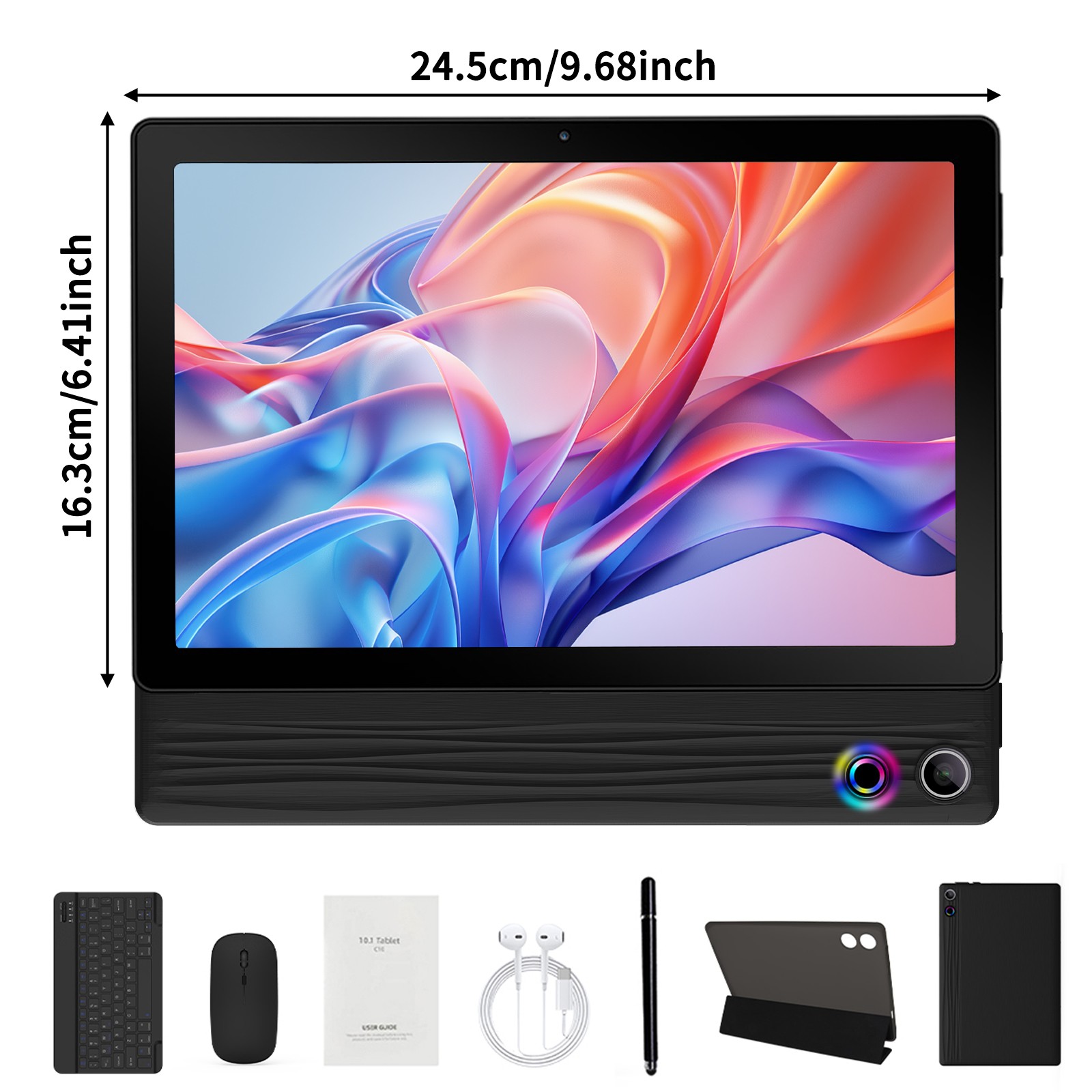2025 AEEZO Tablet 10.1″ Android 11 Octa-Core Tablets,20+64GB With Keyboard/Mouse