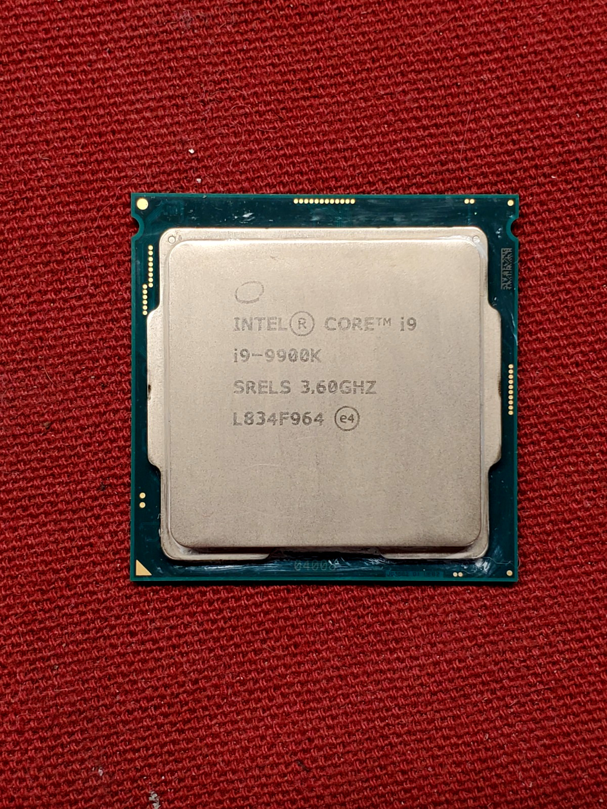 Intel Core i9 9900K 3.60GHz SRELS CPU Processor #3035
