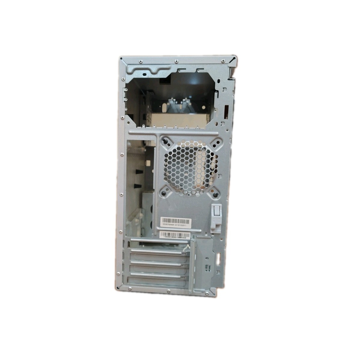Lenovo ThinkCentre MicroATX Mini Tower Case Silver Steel 2×3.5 1×5.25