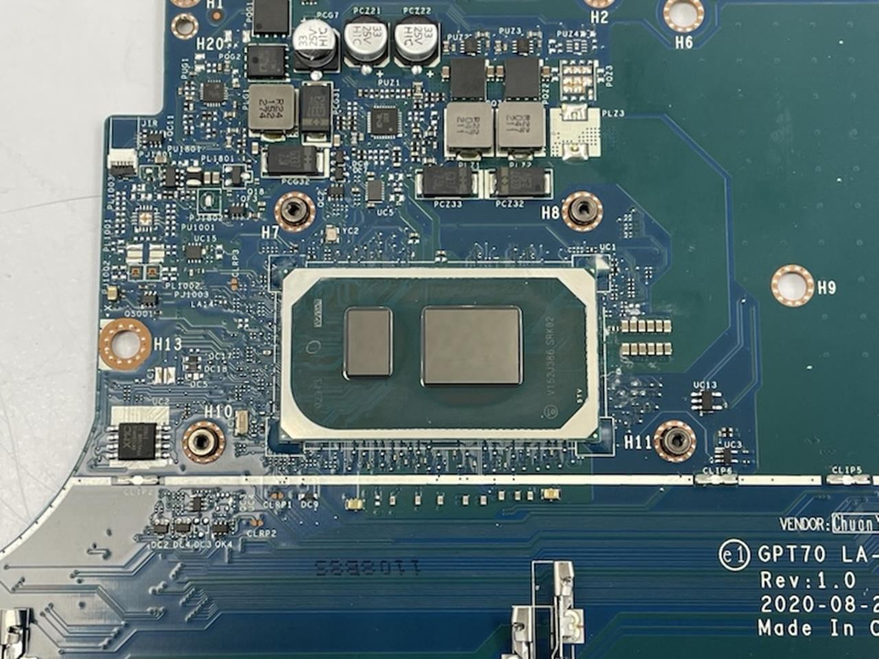 HP Laptop Motherboard LA-J505P | Intel Core i7-1165G7 2.80 GHZ