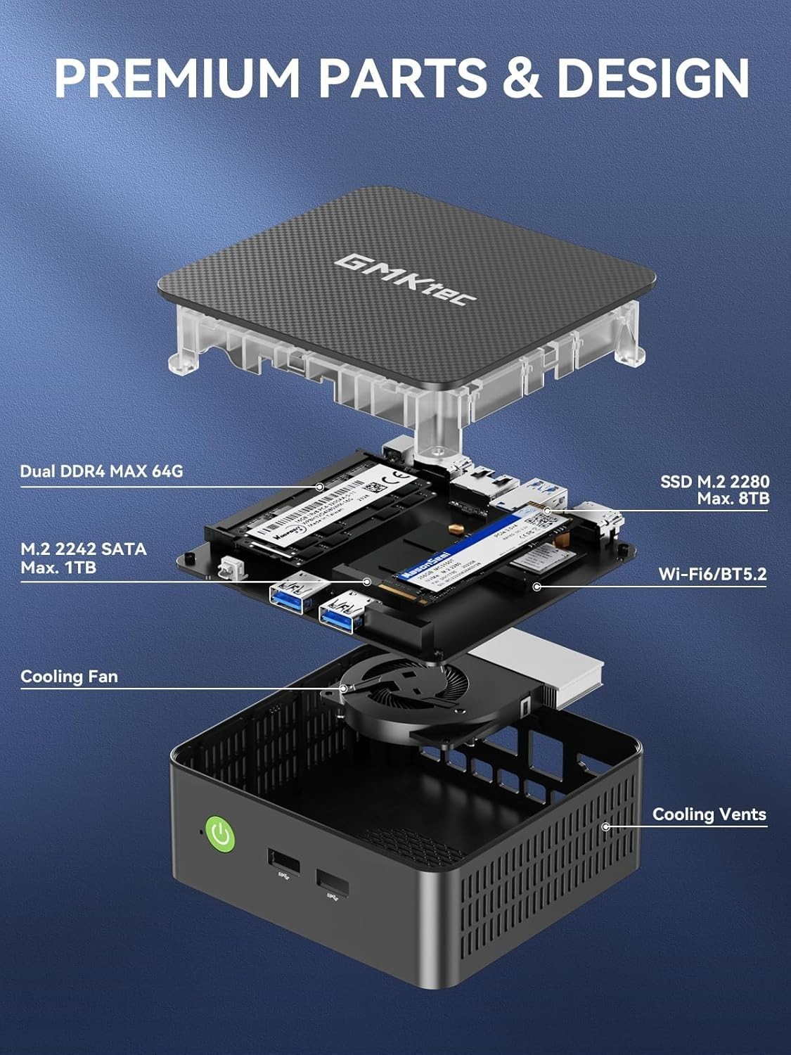 GMKtec G3 Pro Mini PC Intel i3-10110U Beats N150 16GB RAM 256GB SSD Win 11 Pro