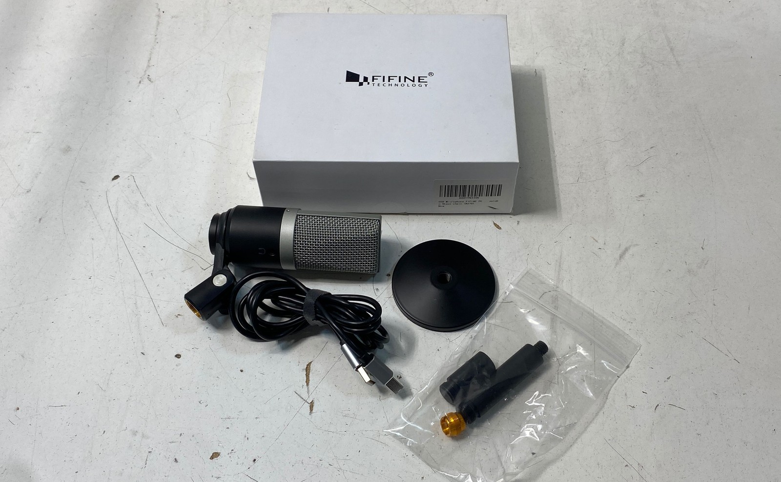 FIFINE K670 USB Condenser Microphone With Desktop Stand & USB Cable Streaming