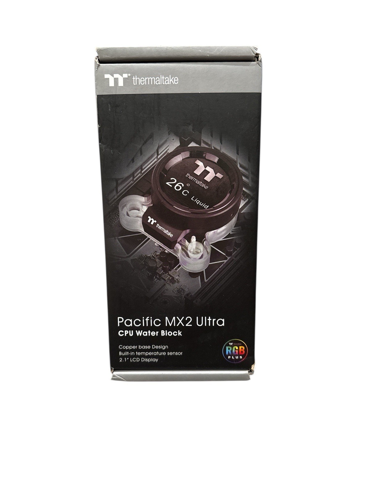 Thermaltake Pacific MX2 Ultra CPU Water Block – LCD Screen RGB Custom Loop