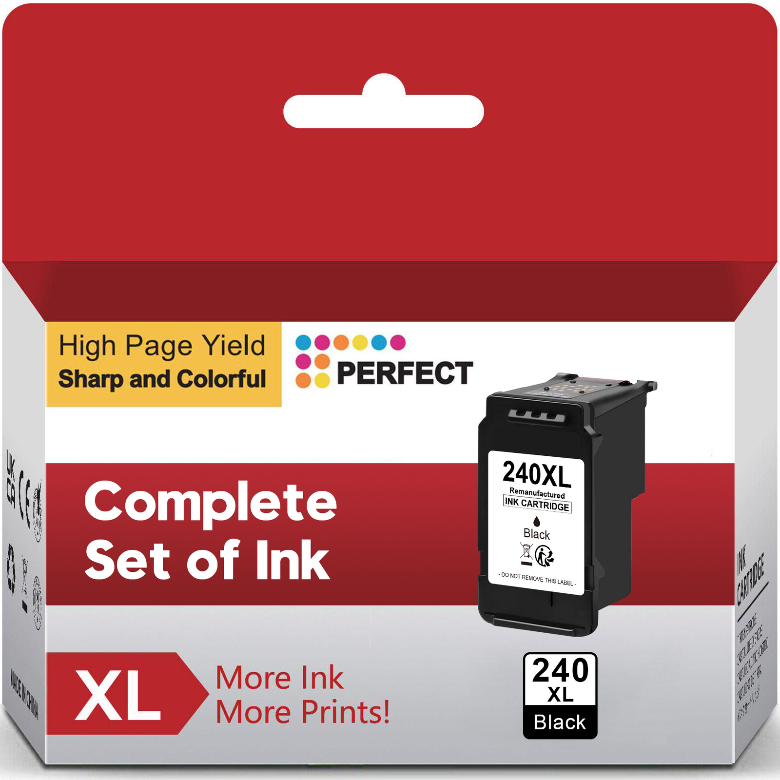 PG-240XL CL-241XL Ink Cartridges for Canon 240 PIXMA MG2220 MG3600 TS5120 MG3620