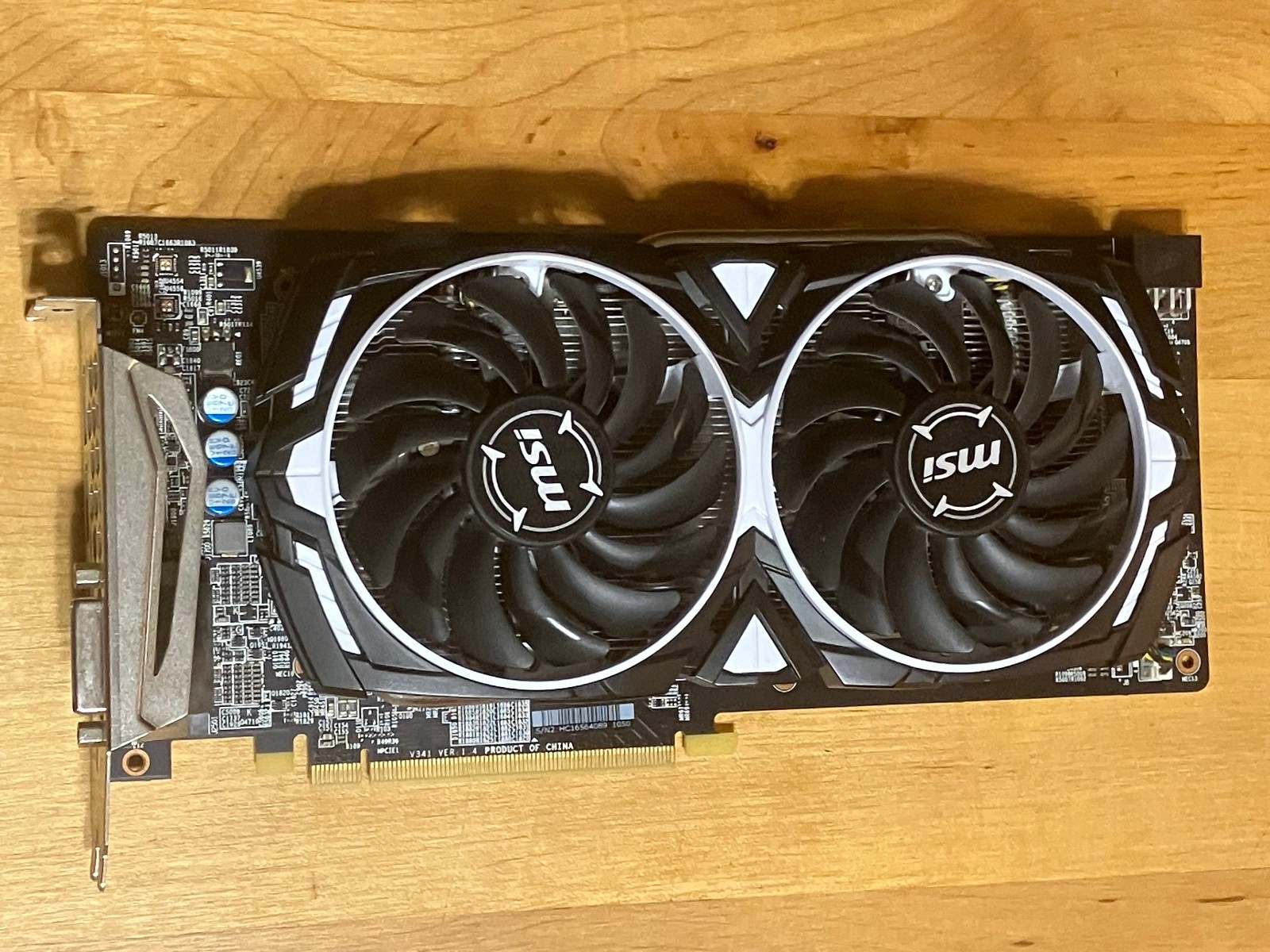MSI RX 580 ARMOR OC 8gb (Repasted/”Refurbished”)