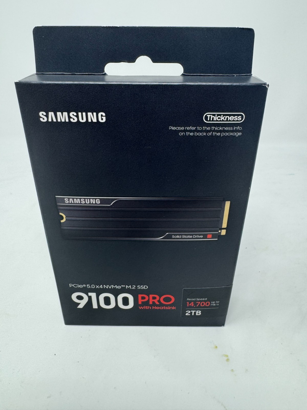 New Seal Retail SAMSUNG 9100 Pro PCIe Gen 5×4 2TB M.2 2280 NVMe 2 SSD w/Heatsink