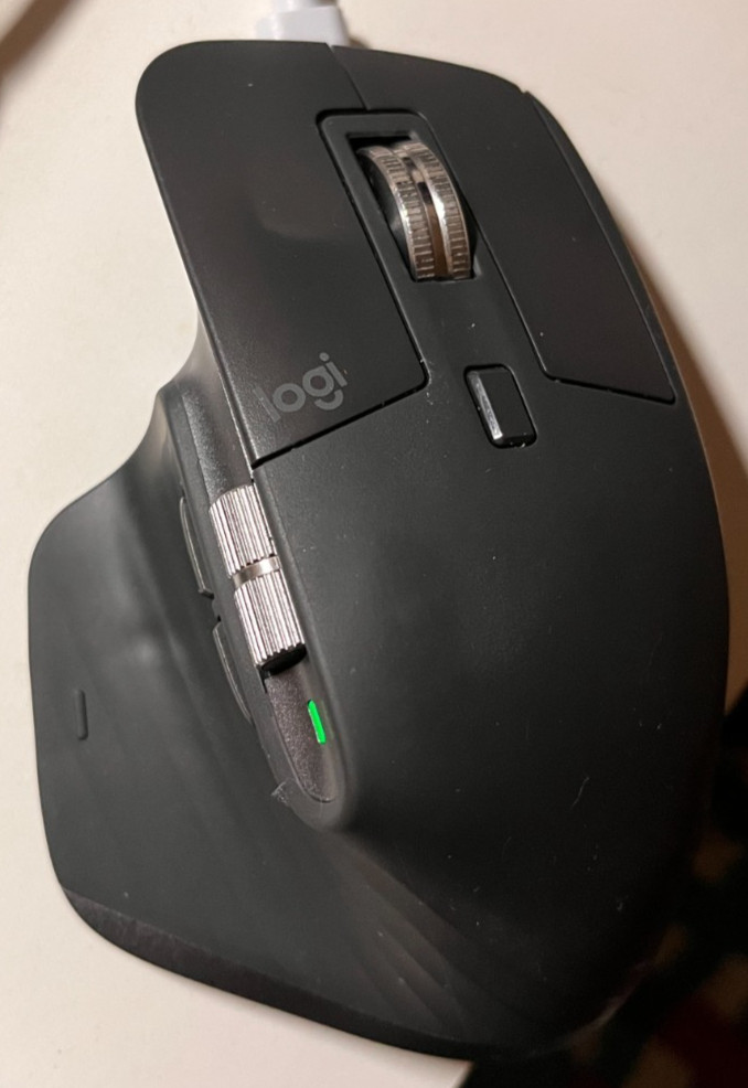 Logitech MX Master 3S Wireless Mouse – Black W/Dongle