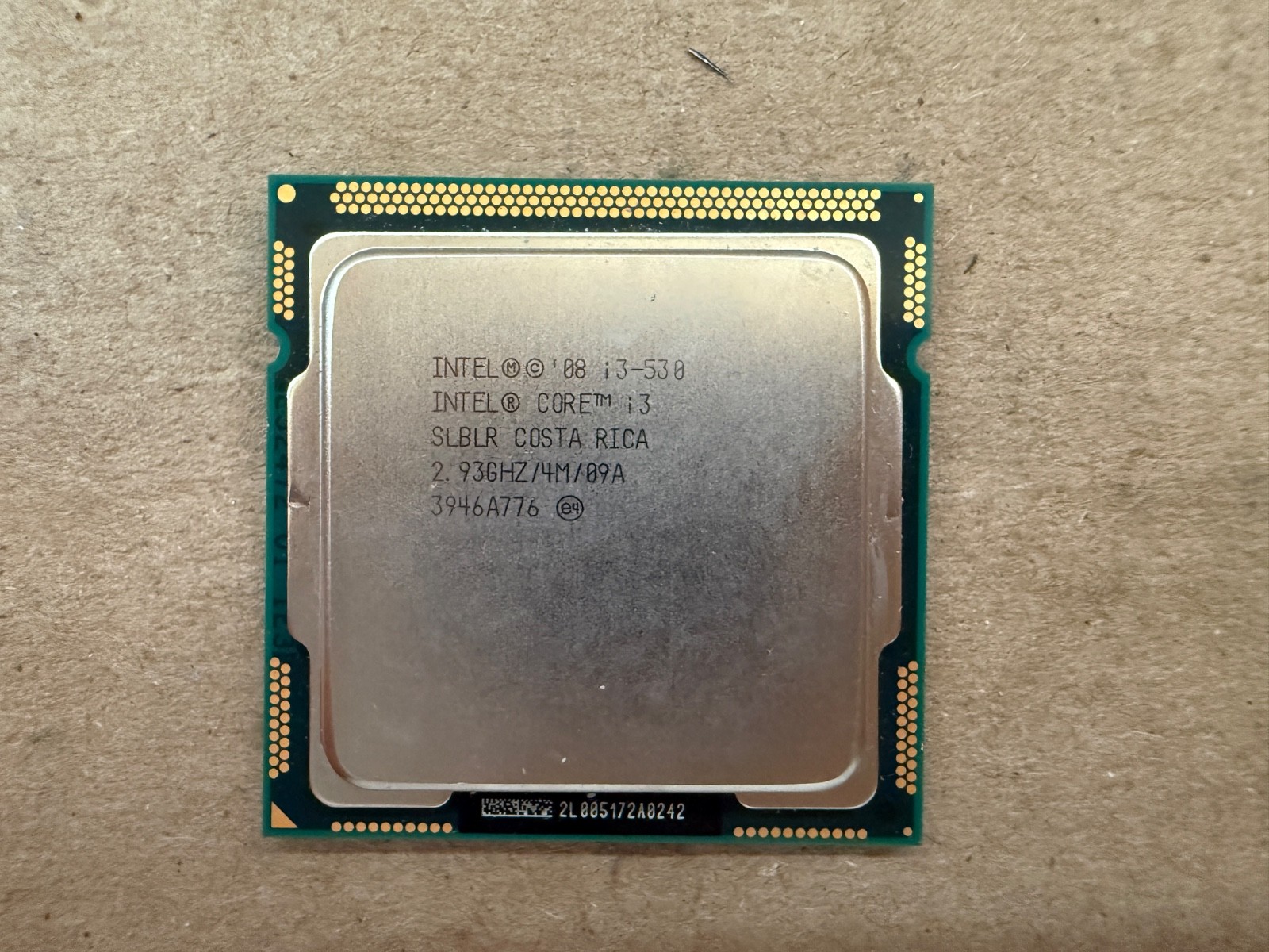 Lot of 9 Intel Core i3-530 SLBLR 2.93GHz Dual Core LGA1156 CPU Processor-Q1C