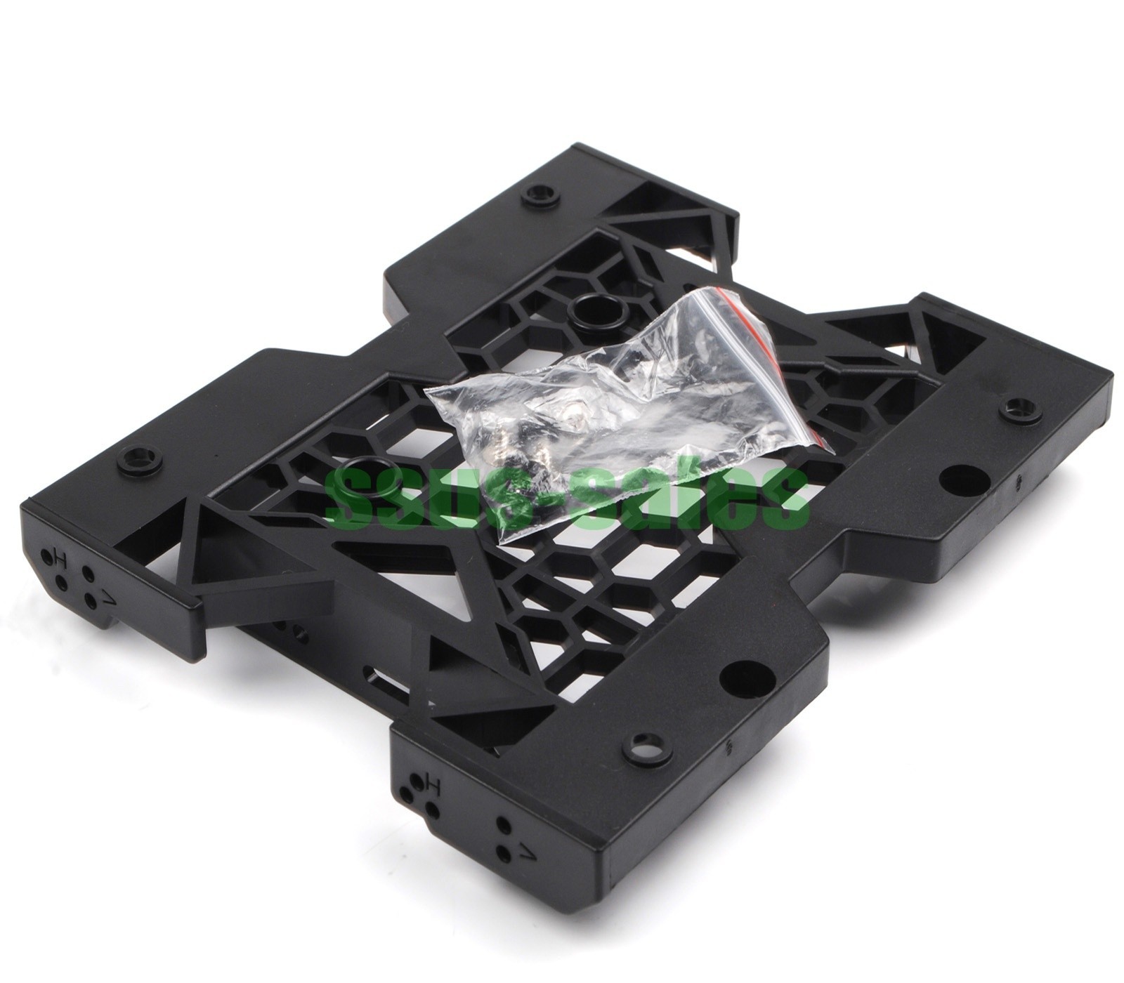2PCS 5.25″ to 3.5″/2.5″ HDD Mounting Bracket Desktop CD-ROM Drive Bay Adapter