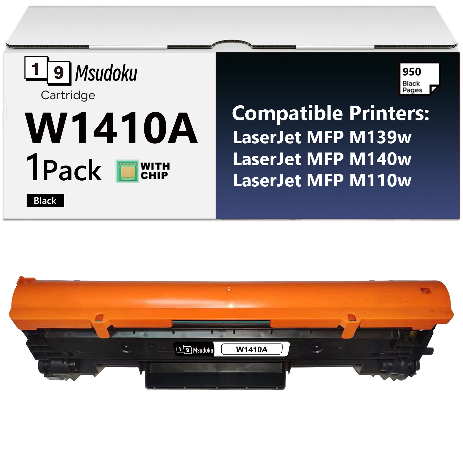 141A Toner Cartridge For HP W1410A LaserJet M110w MFP M140w M139w With Chip Lot