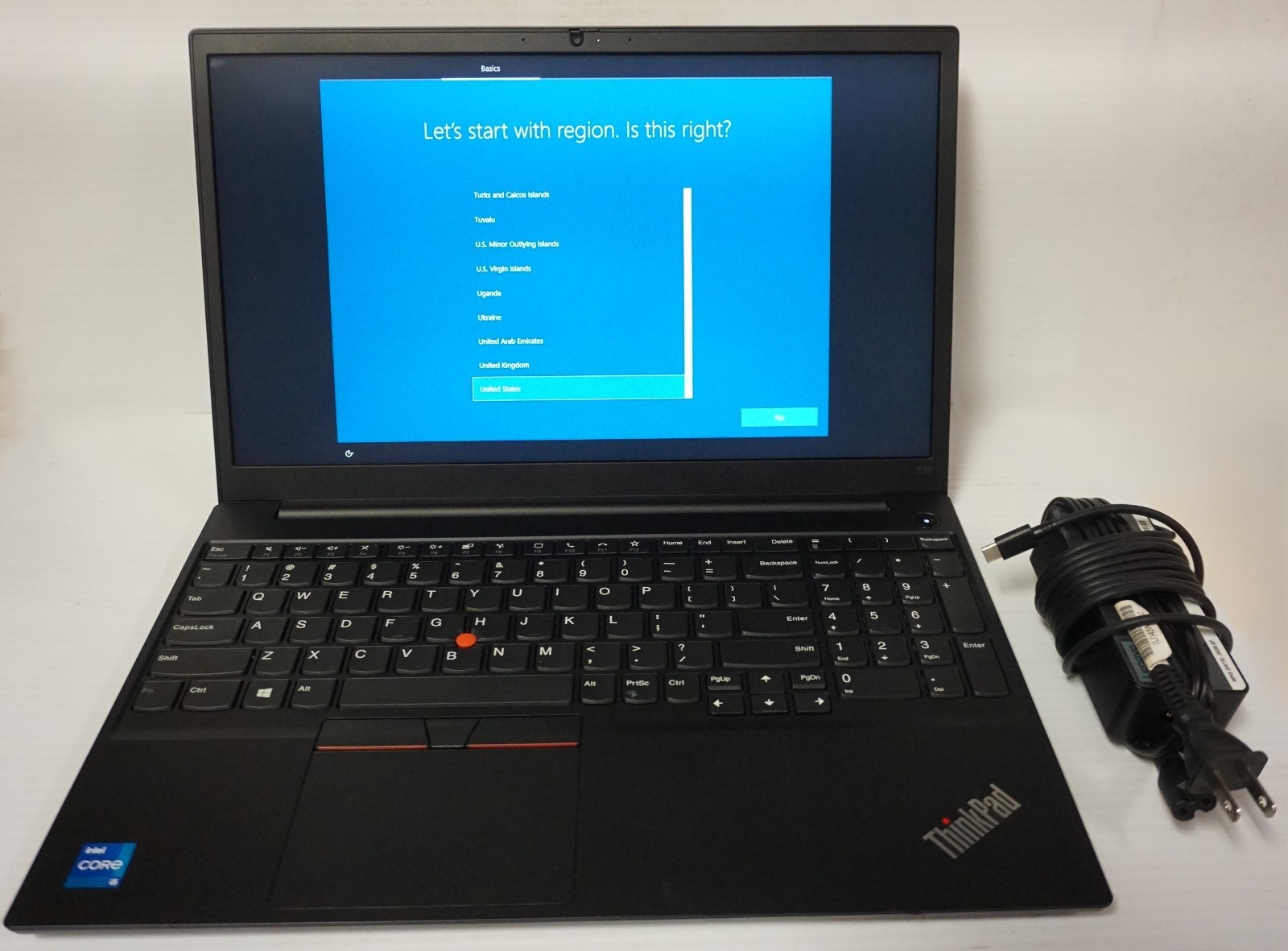 Lenovo ThinkPad E15 Gen 2 15.6″ (Intel Core i5-1135G7 2.4GHz 16GB RAM 256GB SSD)