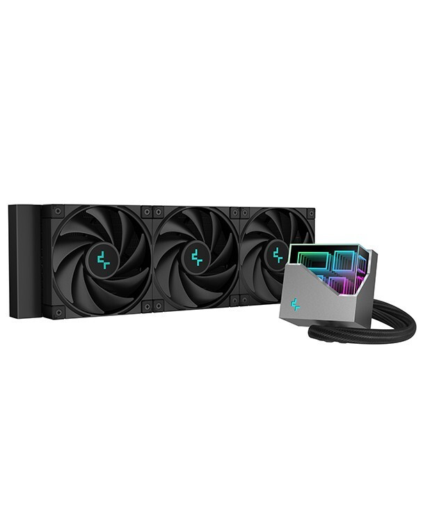 DeepCool LT720 Premium Liquid CPU Cooler, 360mm, High-Performance FK120 FDB Fans
