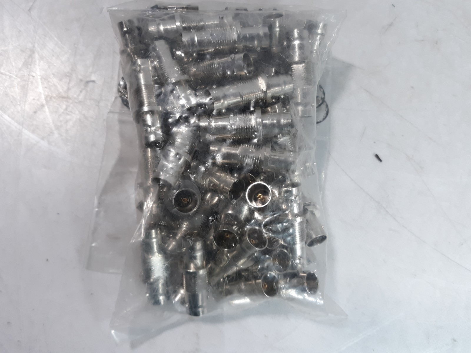 BNC Connectors Assorted Hardware Washers Nuts Coaxial RF Adapter Lot of 20