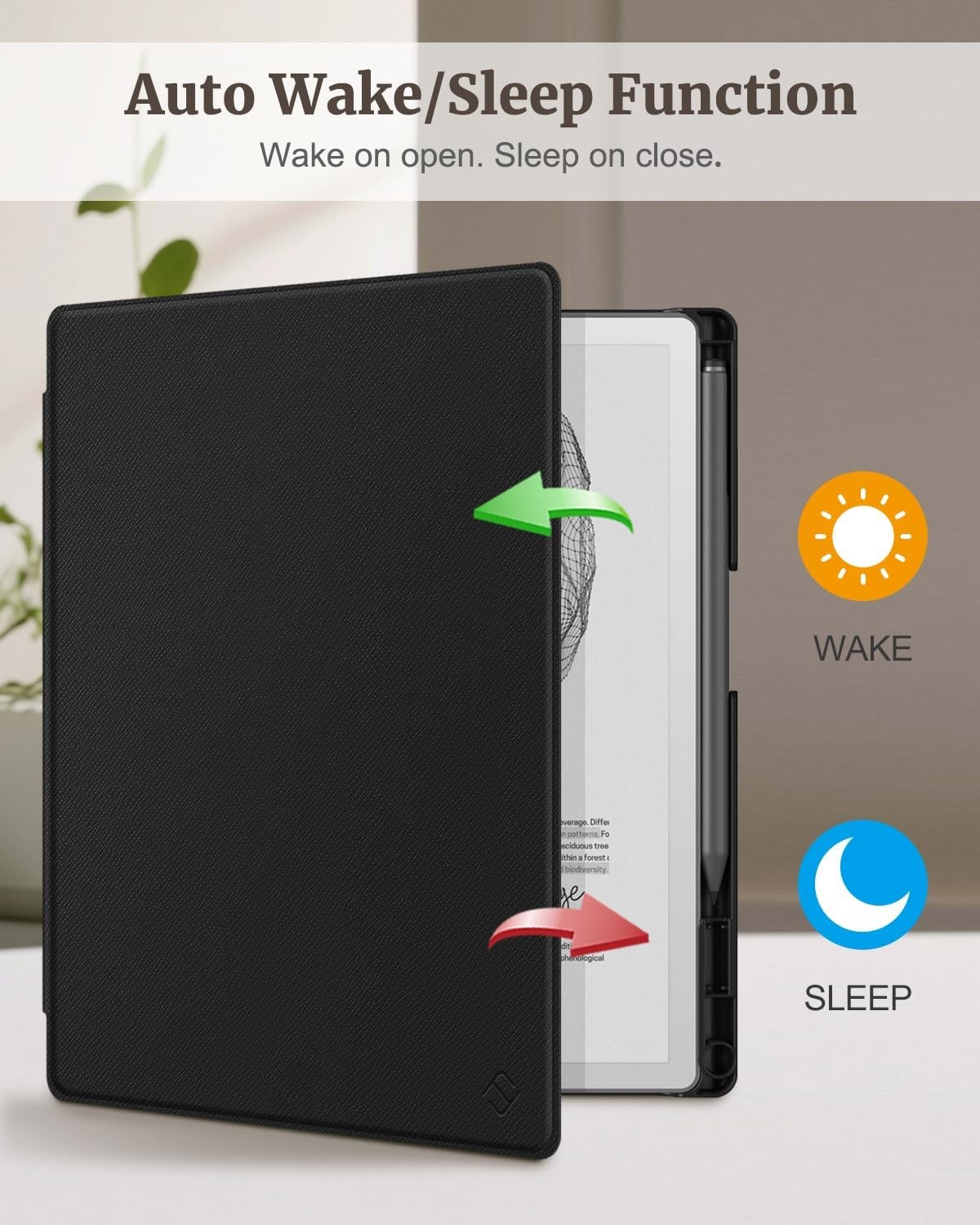 Slim Case for 10.3″ Remarkable Paper Pure 2026 Lightweight Hard Back Shell Cover