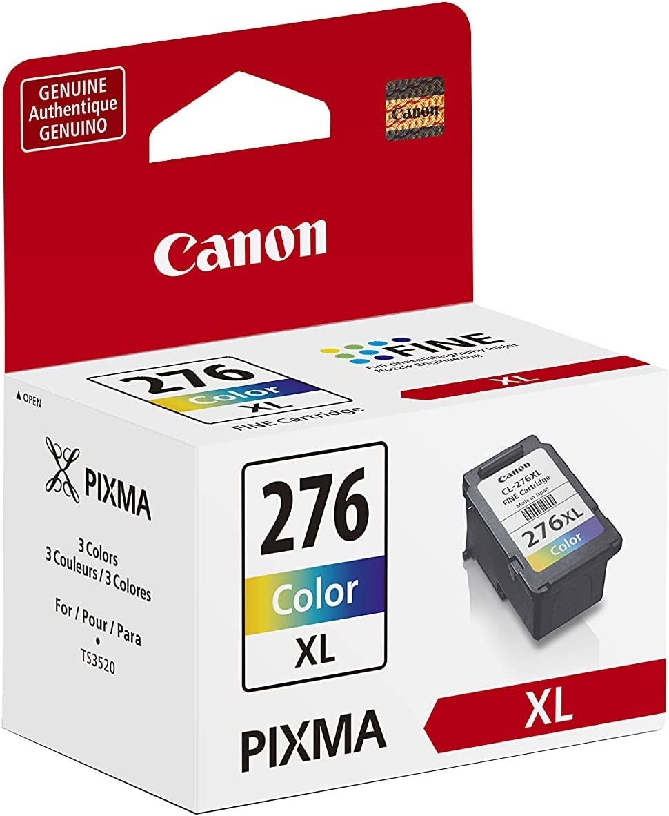 GENUINE Canon CL-276XL Color Ink Cartridge or PIXMA TR4720 TS3520 TS3522