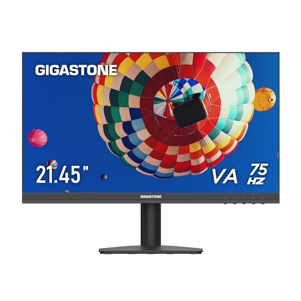 Gigastone 21.45 inch VA LED Back Light Monitor 75Hz FHD 1920 x 1080