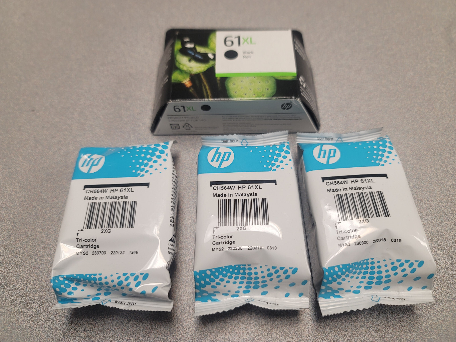 NEW Genuine HP 61XL Black High Yield Ink Cartridge CH563WN OEM
