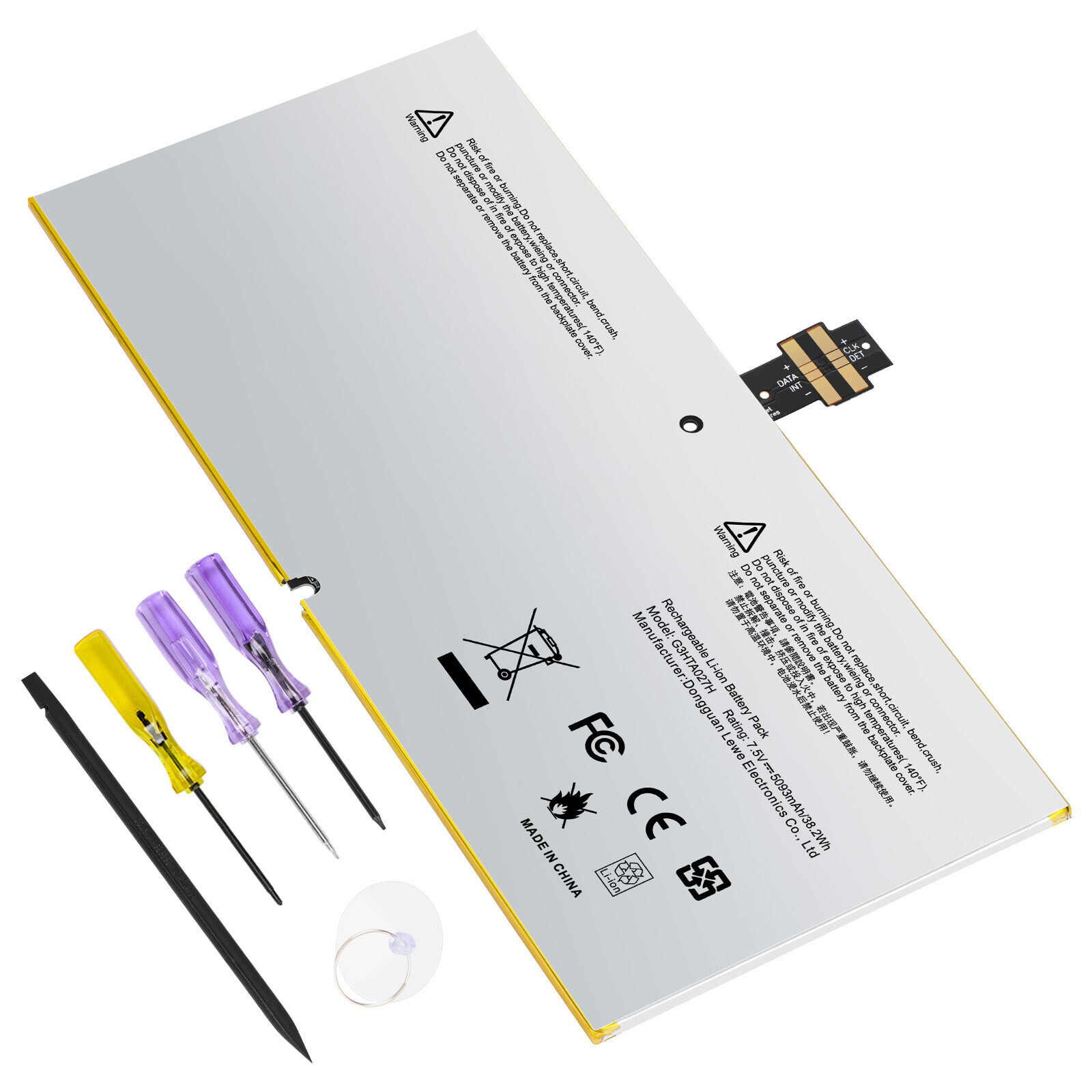 New Replacement Battery DYNR01 For Microsoft Surface Pro 4 1724 12.3″ Tablet