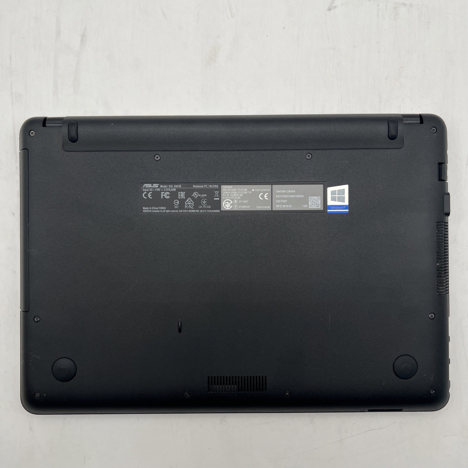 Asus Vivobook Max X441BA 14″ AMD A6 9225 4GB RAM No Drive No OS