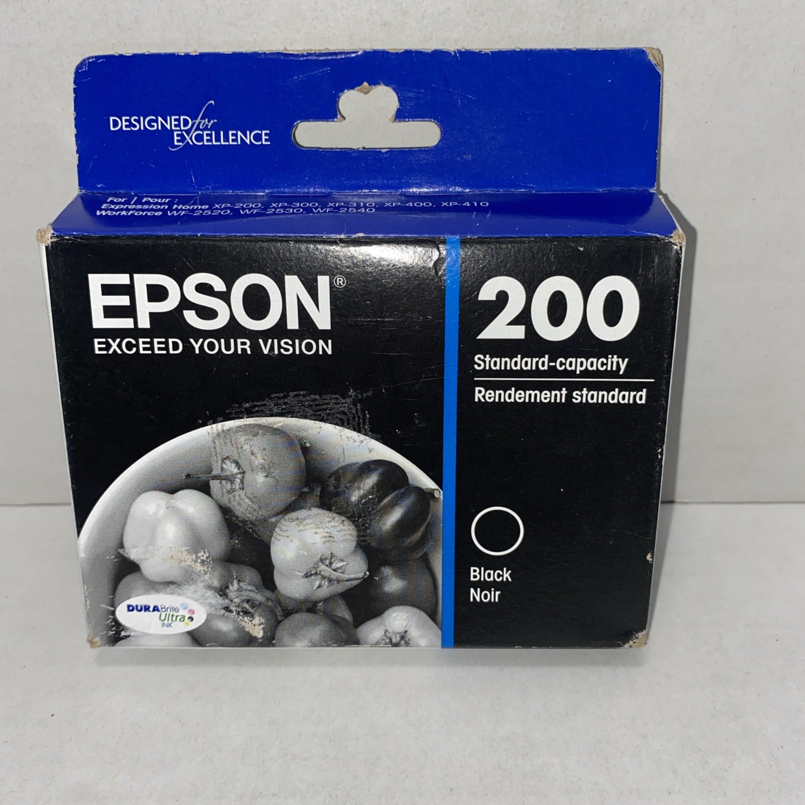 Epson T200120S DURABrite Ultra Ink Cartridge – Black Best Before Date 11/2024
