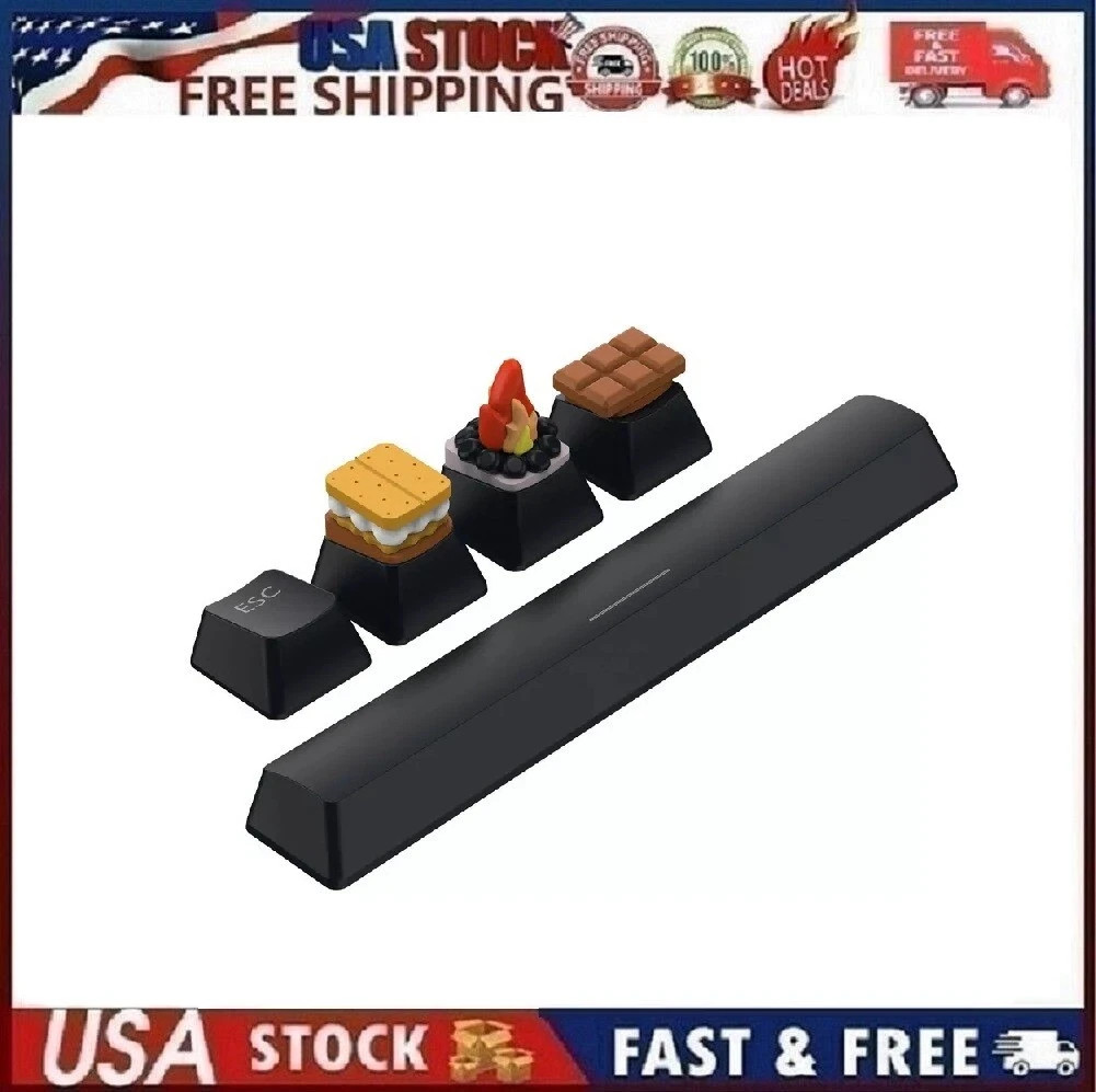 North Key Cap Pack Smores Flexible PVC Computer Keyboard & Mice Accessories NEW
