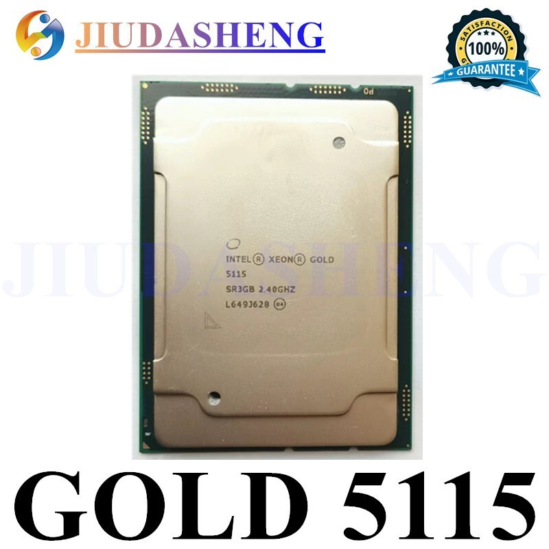 Intel Xeon Gold 5115 2.40GHz 13.75MB Cache 10 Core FCLGA3647 CPU Processor SR3GB