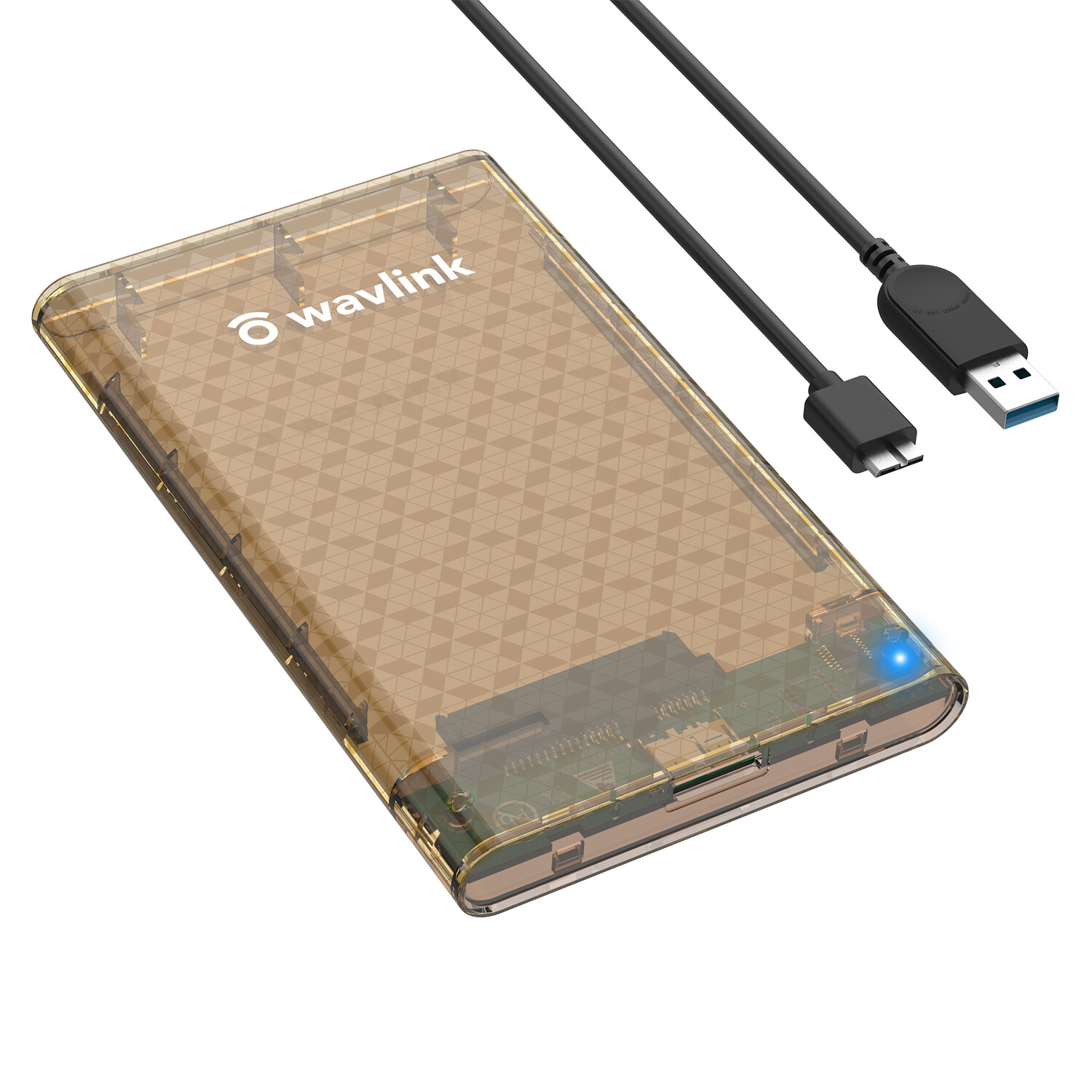 2.5″ Hard Drive External 7mm/9.5mm SATA HDD/SSD Enclosure USB 3.0 to SATA
