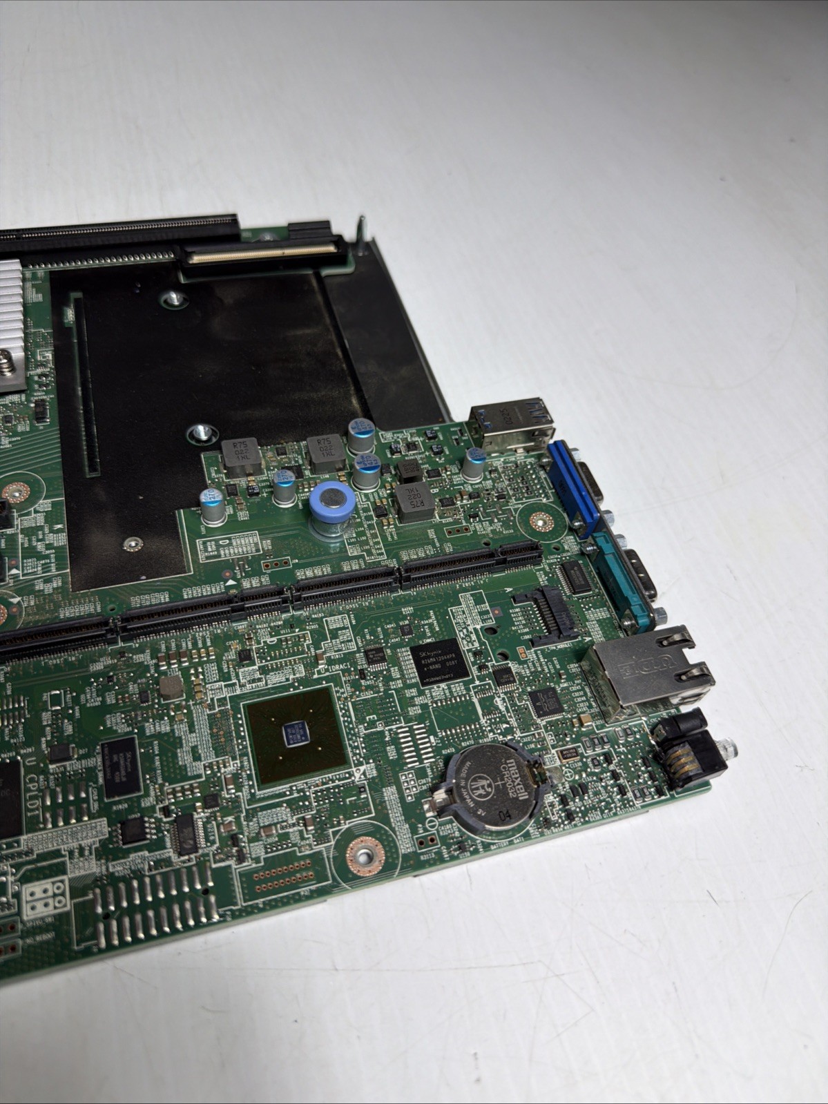Dell Dual DDR4 Server Motherboard PowerEdge R640 LGA3647 0H28RR w Heatsink/Plate