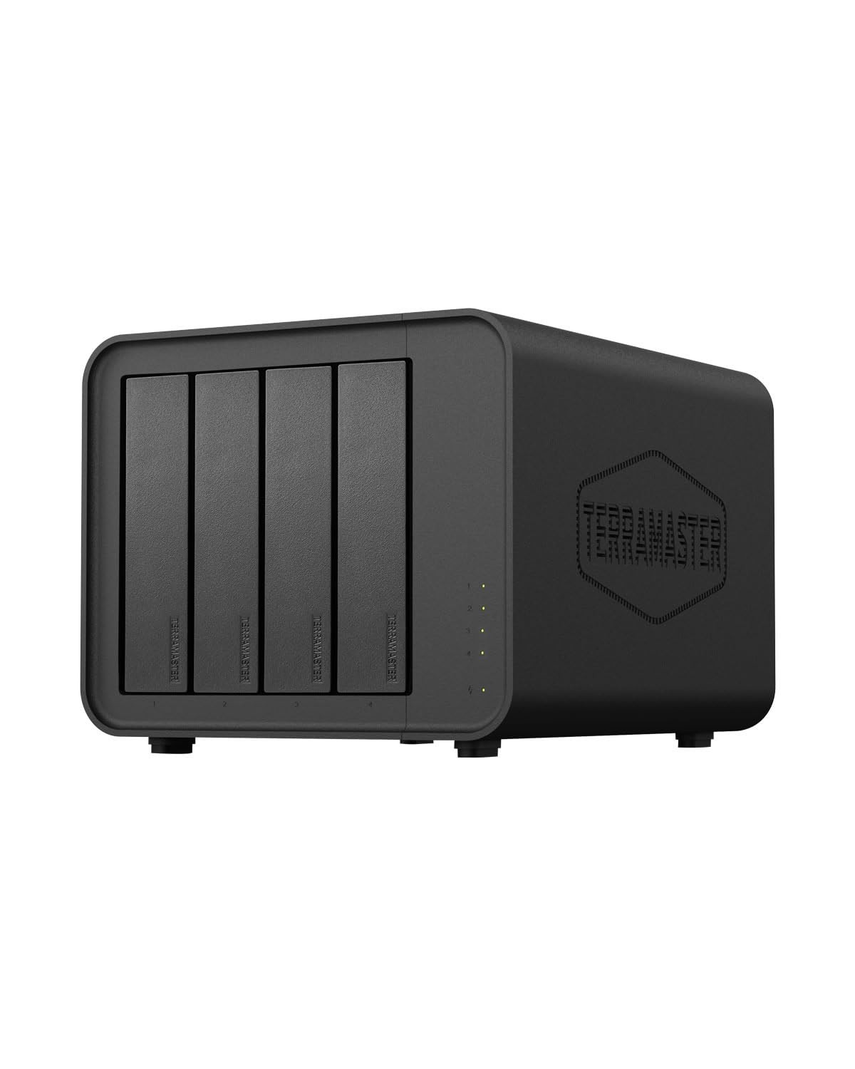 TERRAMASTER D4-320 External Hard Drive Enclosure – 222 x 179 x 154 mm, Black