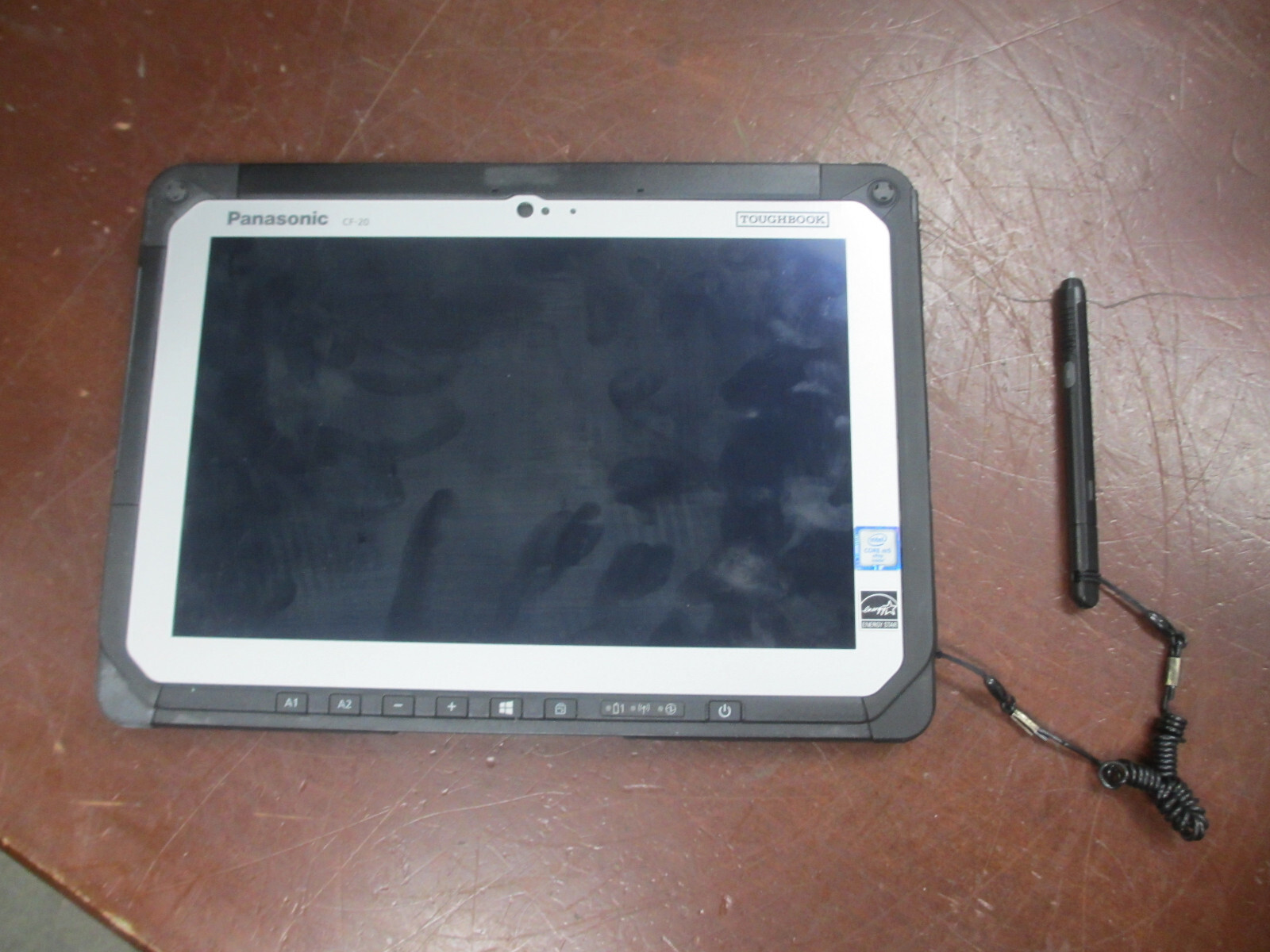 Panasonic Toughbook CF-20 C5 1.10GHz 8GB 15830Hrs Laptop+Stylus NO HD/AC/Dock