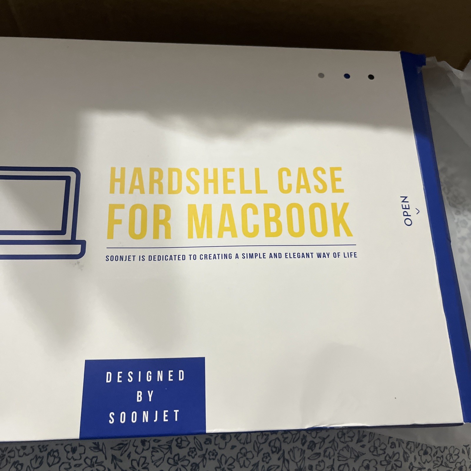 Case for MacBook Air 13 Inch SJ-A13 Soonjet Matte Clear Hard Shell Case Cover