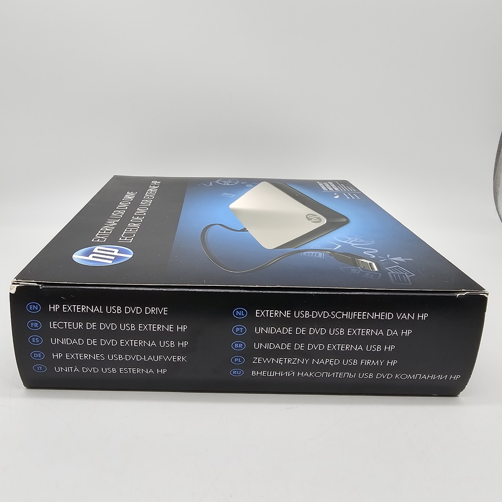 HP HSTNN-ID06 External Optical Disk Drive SuperMulti 8x DVD+R/RW DL Dual Layer