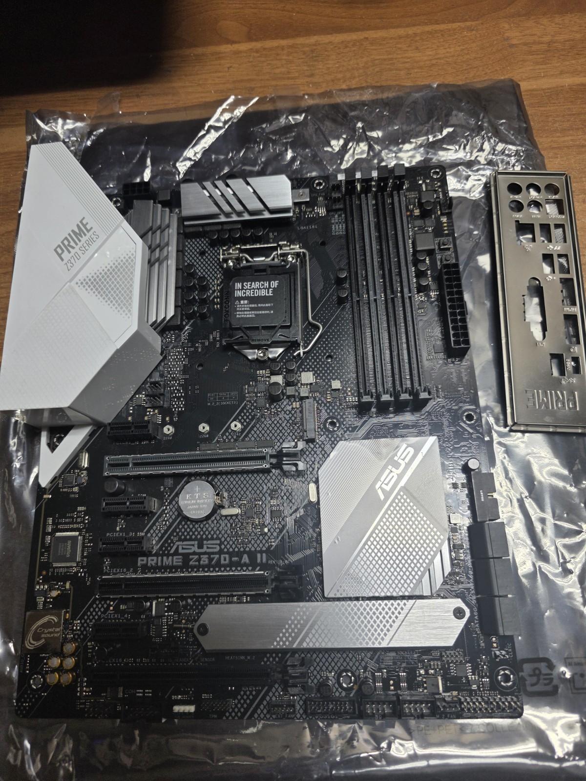 ASUS PRIME Z370-A II LGA 1151 Intel Z370 DDR4 DIMM USB3.1 DVI ATX RGB