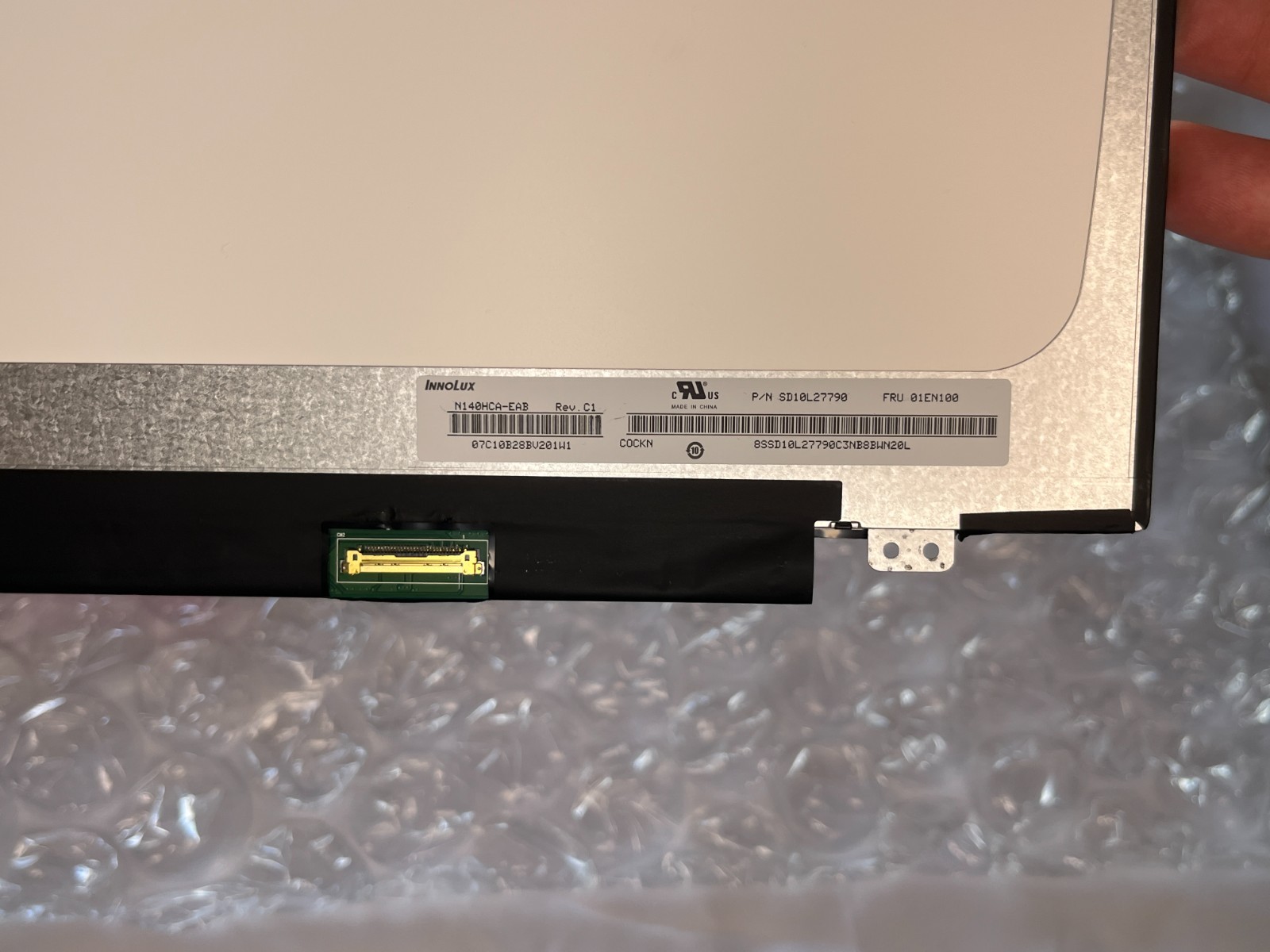 Screen Replacement for Lenovo Thinkpad T480 FHD 1920×1080 IPS Matte