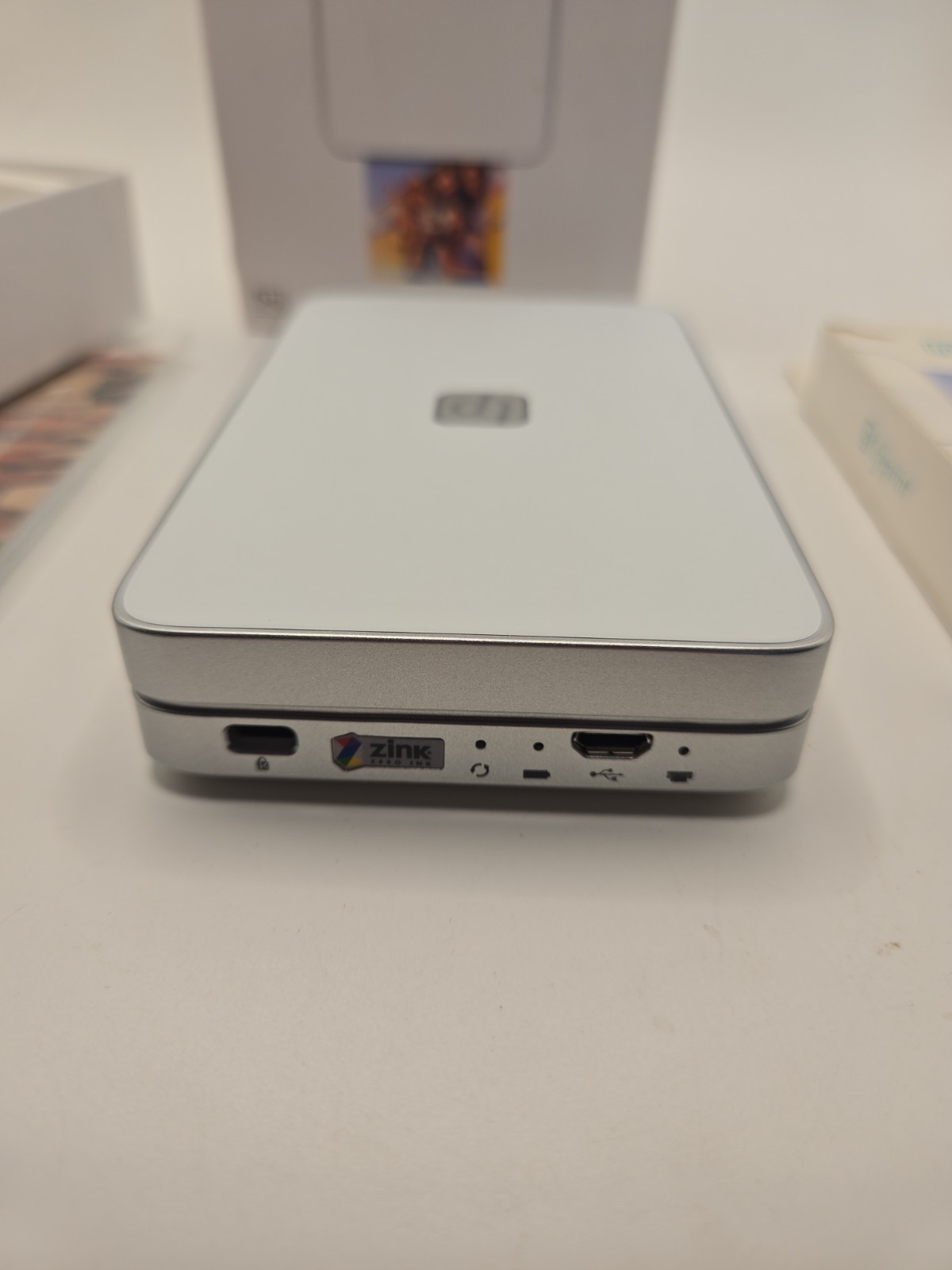 LIFEPRINT 2×3 Portable Photo/Video Printer for iPhone (iOS) /Android – White